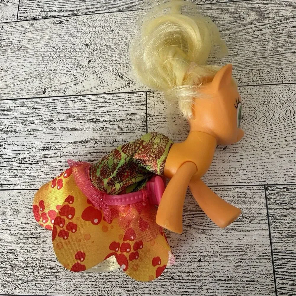 2016 MY LITTLE PONY MOVIE LAND & SEA FASHION STYLE APPLE JACK FIGURE HASBRO